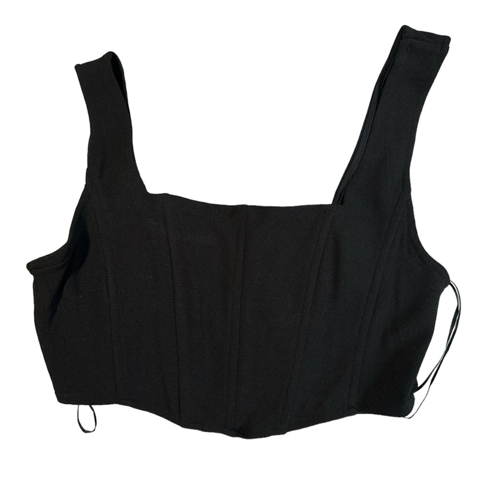 Black FaahionNova Crop Top